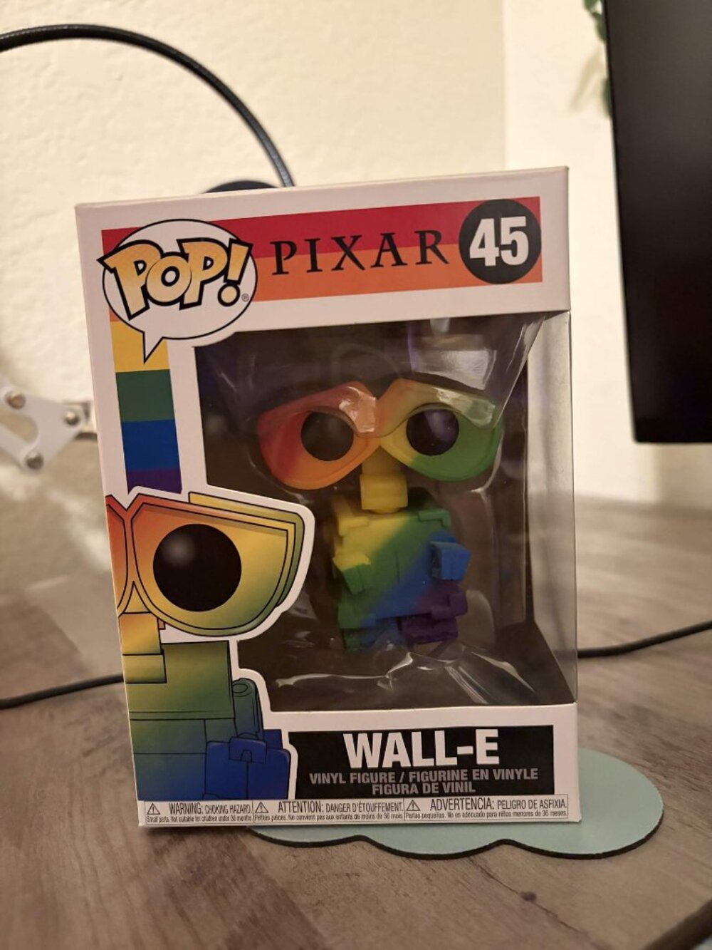 Funko Pop Disney Pixar Pride Rainbow WALL-E #45